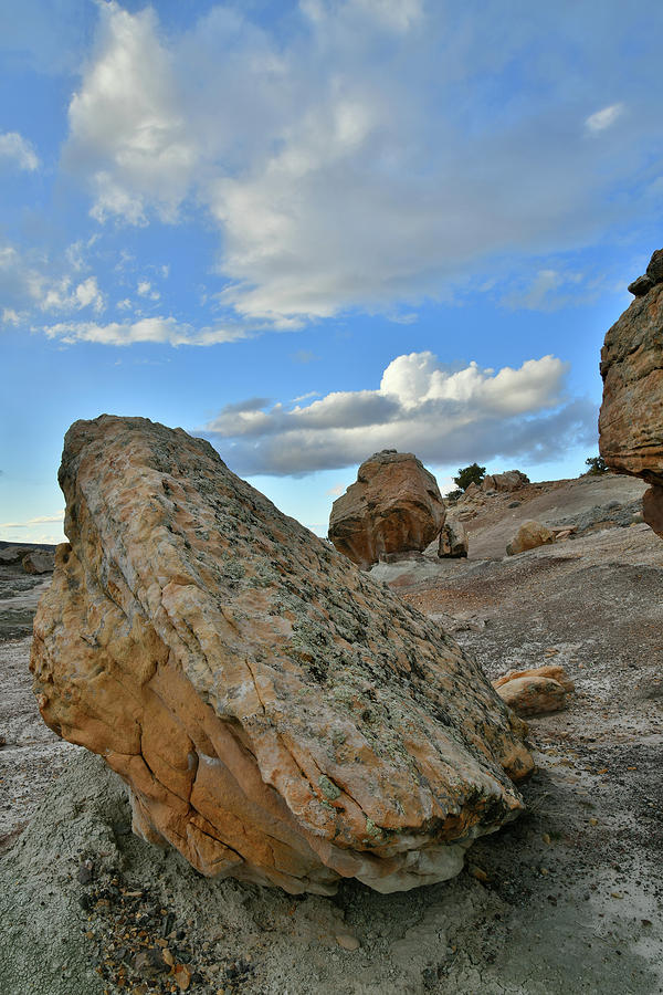 Boulders of BLM Bentonite Site Photograph by Ray Mathis