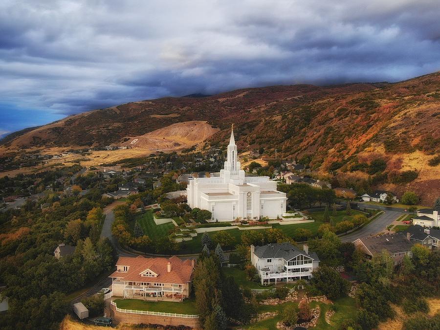 Bountiful Utah Temple 1 Photograph by David Zinkand Fine Art America