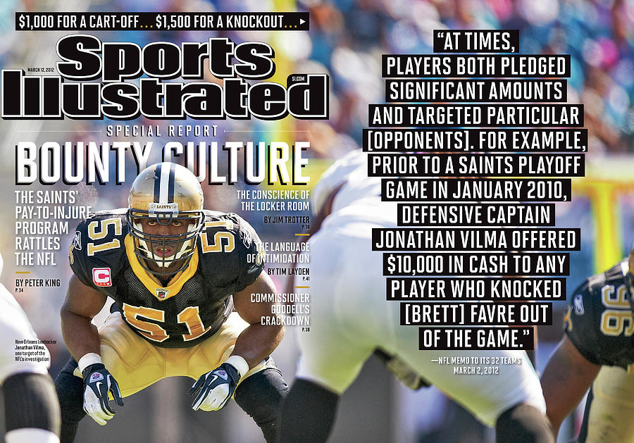 Bounty Culture Special Report Sports Illustrated Cover Photograph by Sports Illustrated