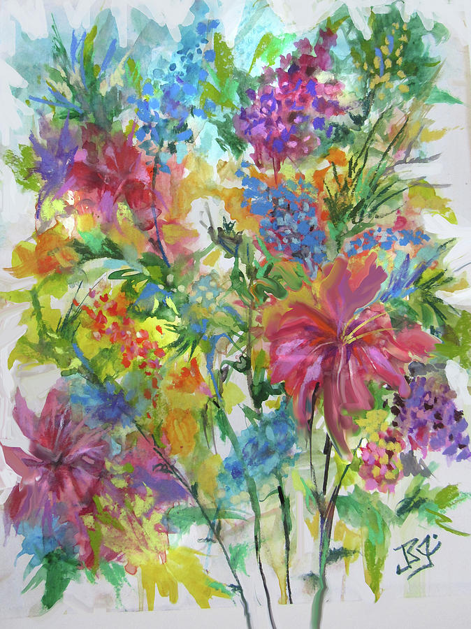 Bouquest #5 by Jean Batzell Fitzgerald Bouquest #5 by Jean Batzell Fitzgerald