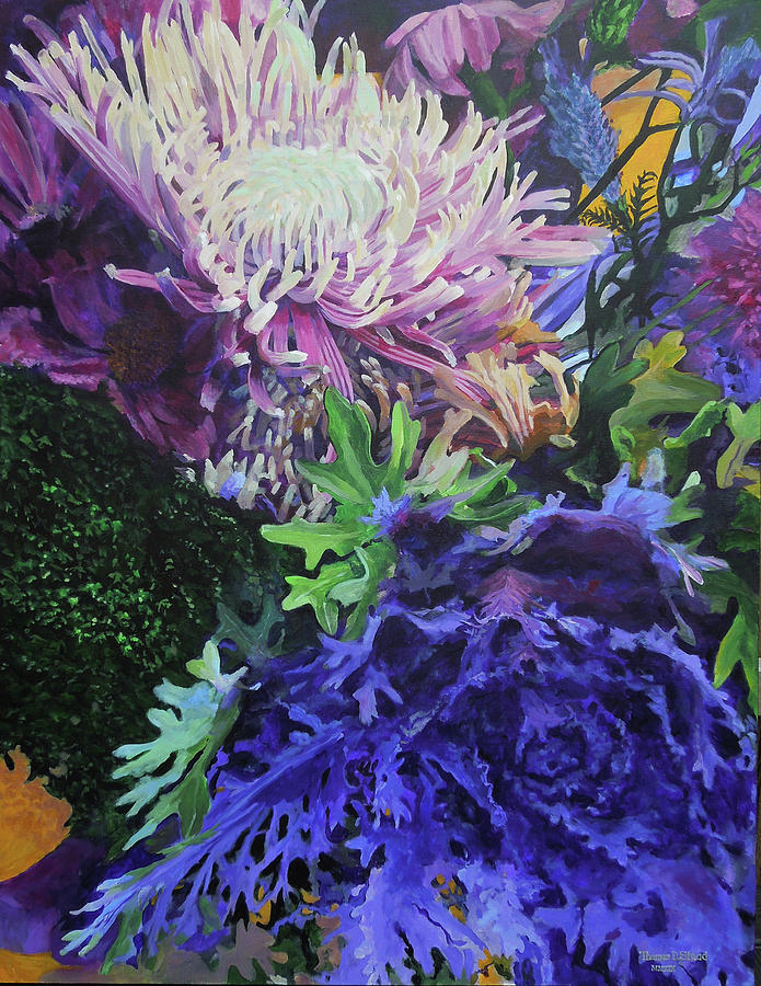 Bouquet 1 Painting by Thomas Stead