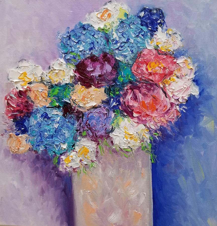 Bouquet Painting by Jeannine Paul - Fine Art America