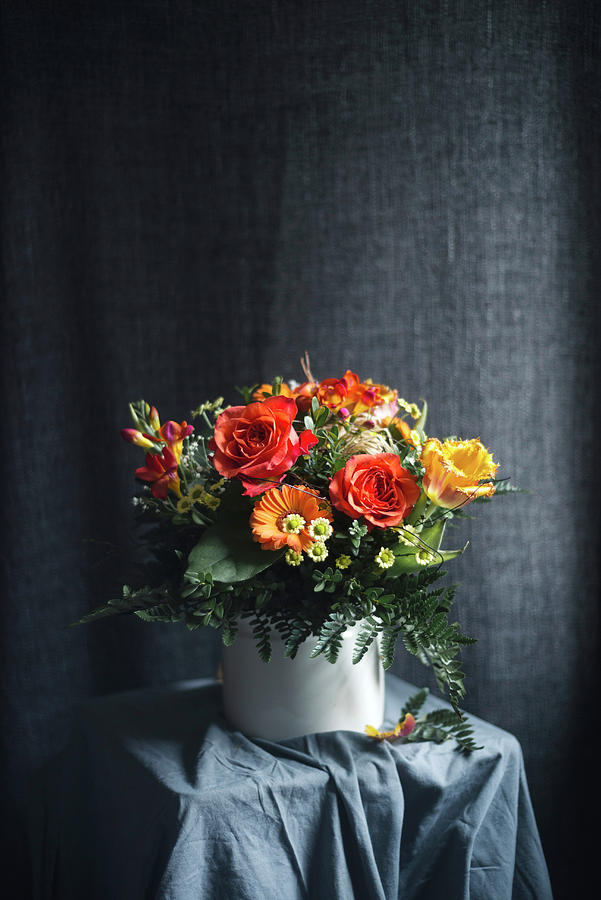 Bouquet Of Flowers Photograph by Kati Neudert