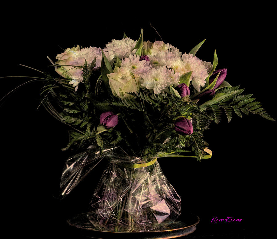 bouquet with tulips by Karo Evans bouquet with tulips by Karo Evans