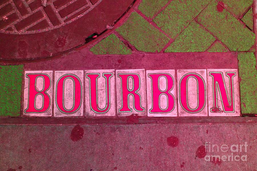 Bourbon Street Holiday - New Orleans Photograph by Susan Carella