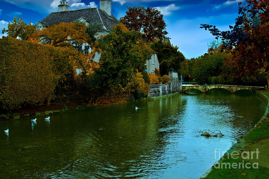 Bourton -On-The-Water Photograph by Richard Denyer