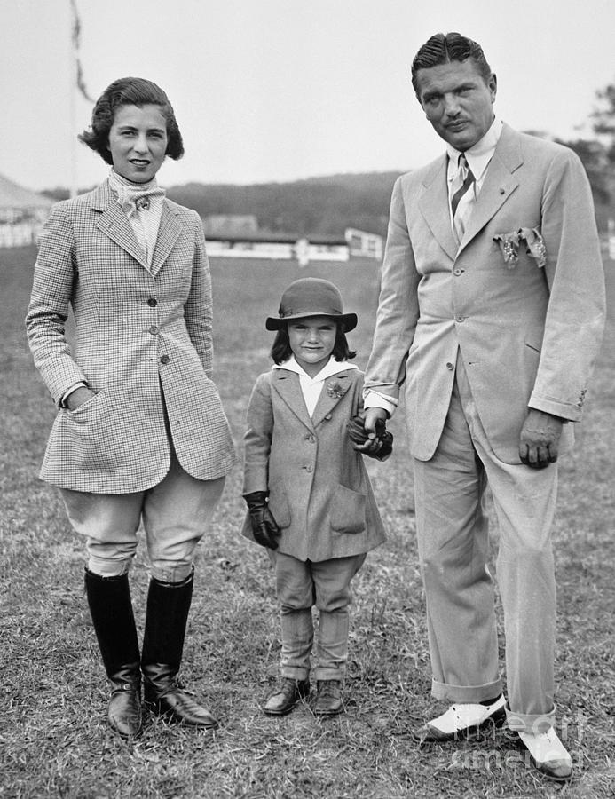 Bouvier Family At Horse Show Photograph by Bettmann
