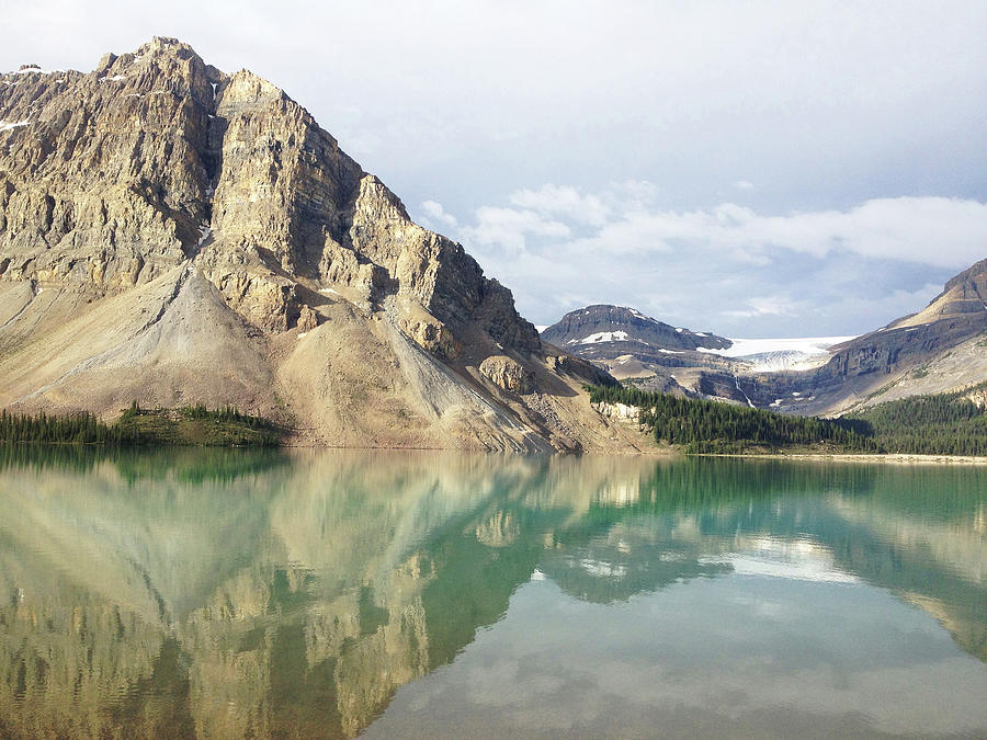 Bow Lake Photograph by William Andrew
