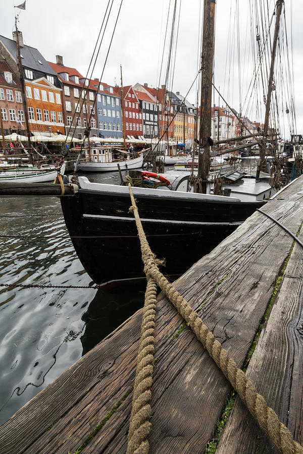Bow Line at Nyhavn Photograph by John Daly