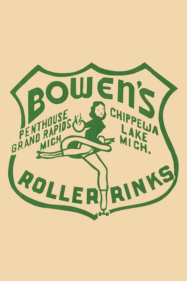Bowens Roller Rinks Painting by Unknown
