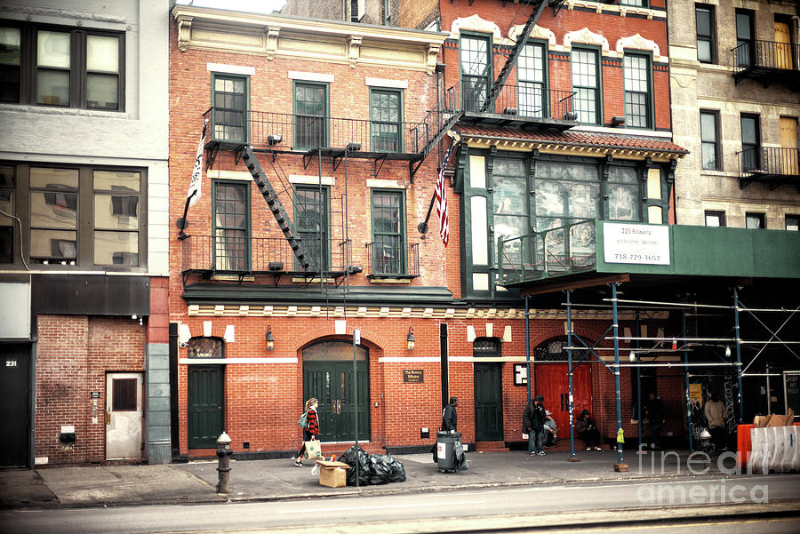 Bowery Mission in New York City Photograph by John Rizzuto