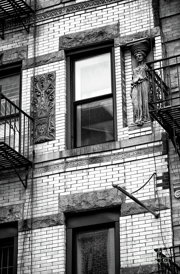 Bowery Window Guests in New York City Photograph by John Rizzuto