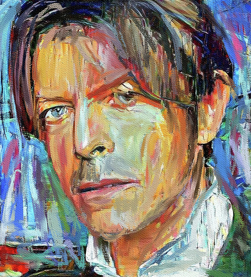 Bowie forever Digital Art by Yury Malkov