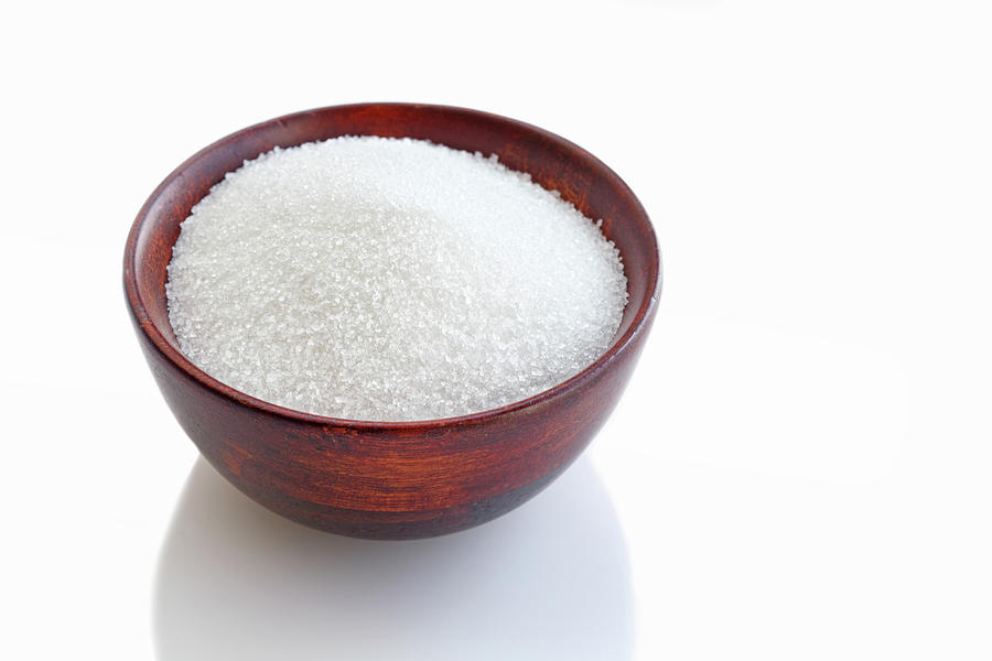 Bowl Of Sugar Or Salt Photograph by Lilli Day