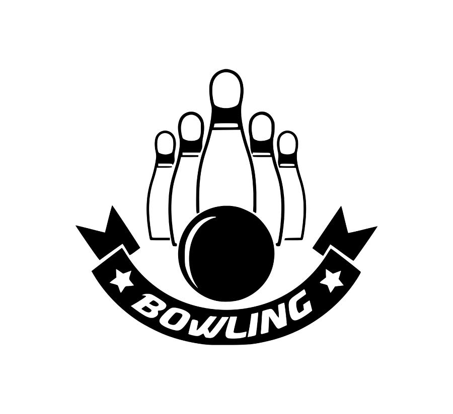 Bowling Banner-2 Digital Art by Tee Titan - Fine Art America