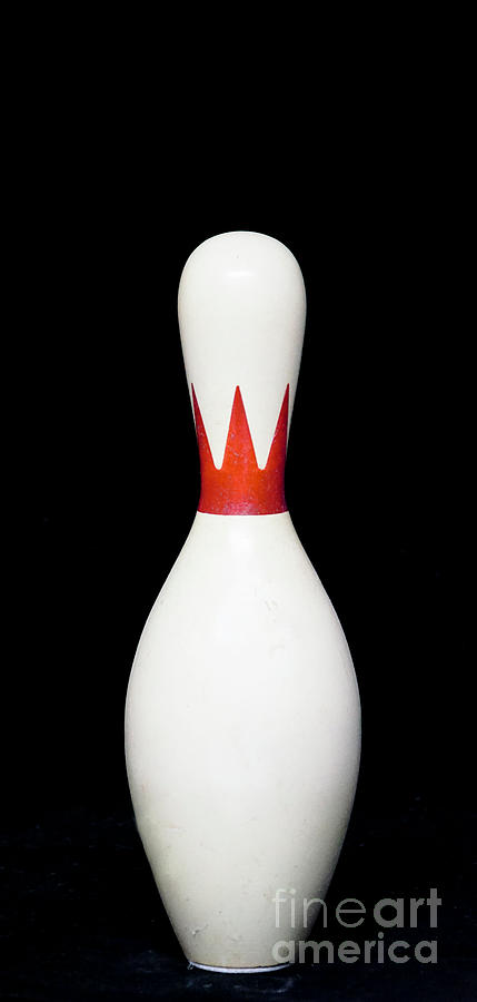 Bowling Pin Photograph by Cathy Donohoue