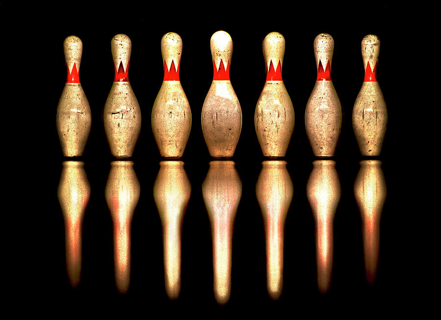 Bowling Tenpins Photograph by Dhwee