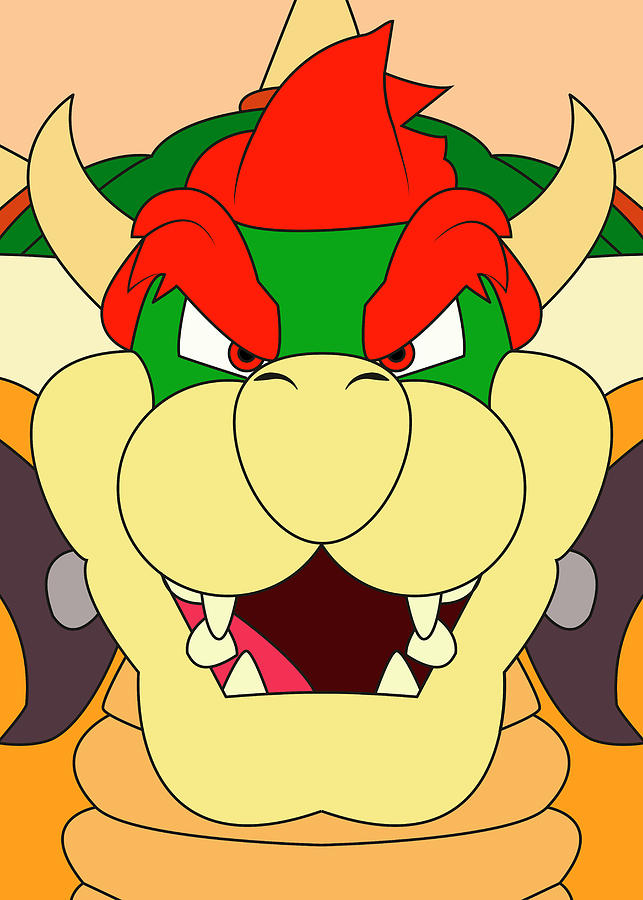 baby bowser face