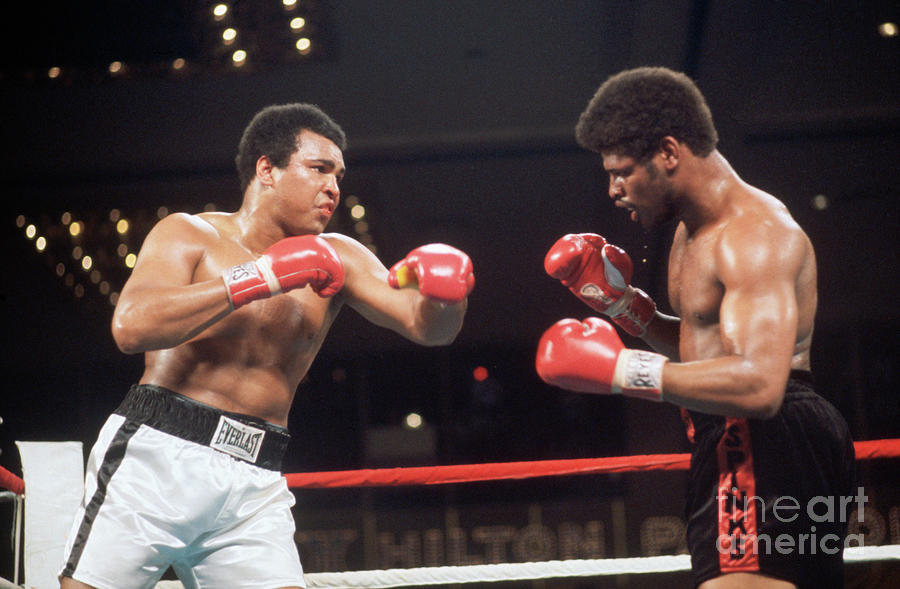 Boxers Muhammad Ali And Leon Spinks Photograph by Bettmann
