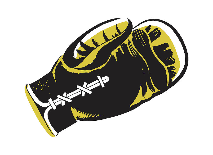 Sports Drawing - Boxing Glove by CSA Images