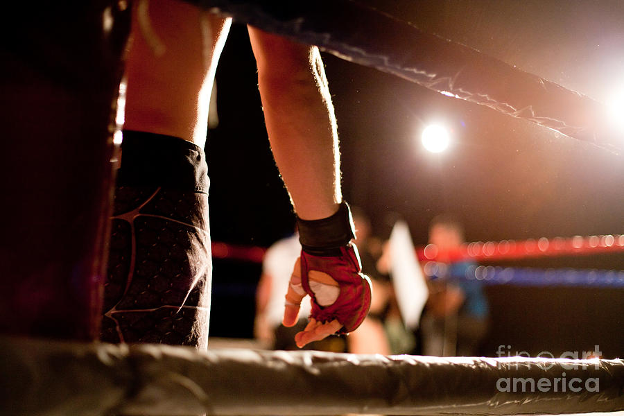 Muscular Photograph - Boxing Match by Aerogondo2 Muscular Photograph - Boxing Match by Aerogondo2