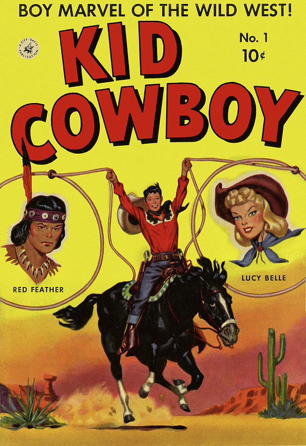 Boy Marvel of the Wild West! Painting by 