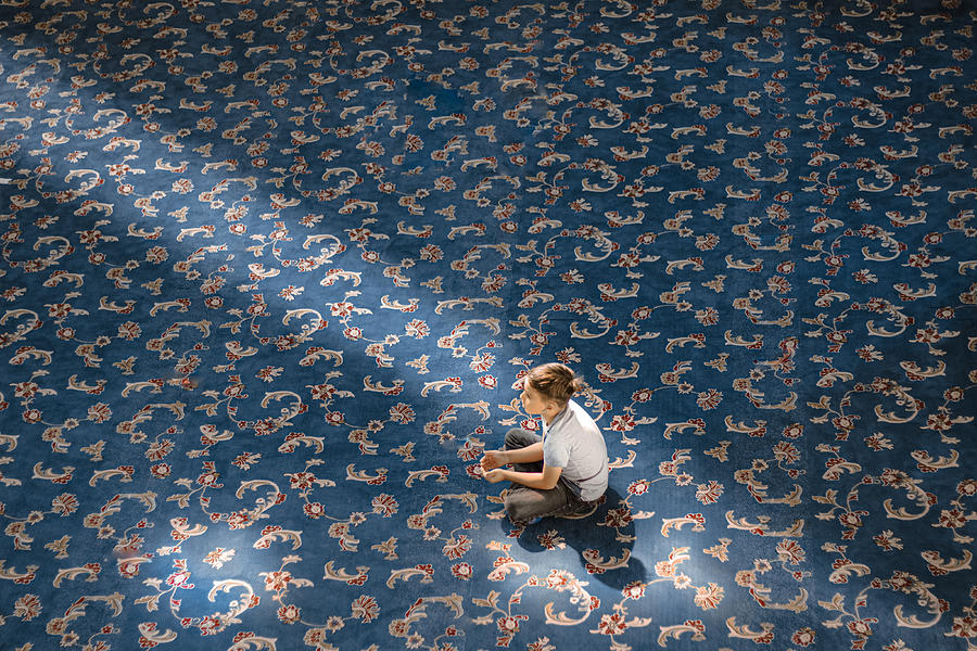 Boy Prayer Photograph by Noureddin Abdulbari