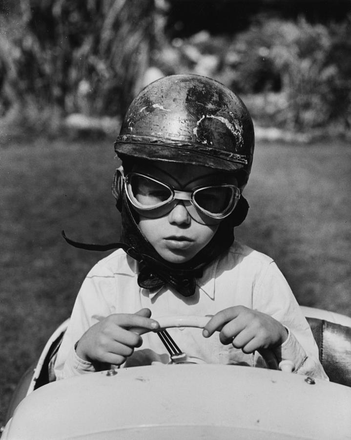 Boy Racer Photograph by Reg Speller Boy Racer Photograph by Reg Speller