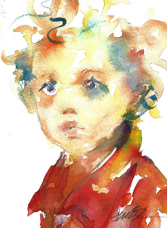 Boy with Curls by Jacki Kellum Boy with Curls by Jacki Kellum