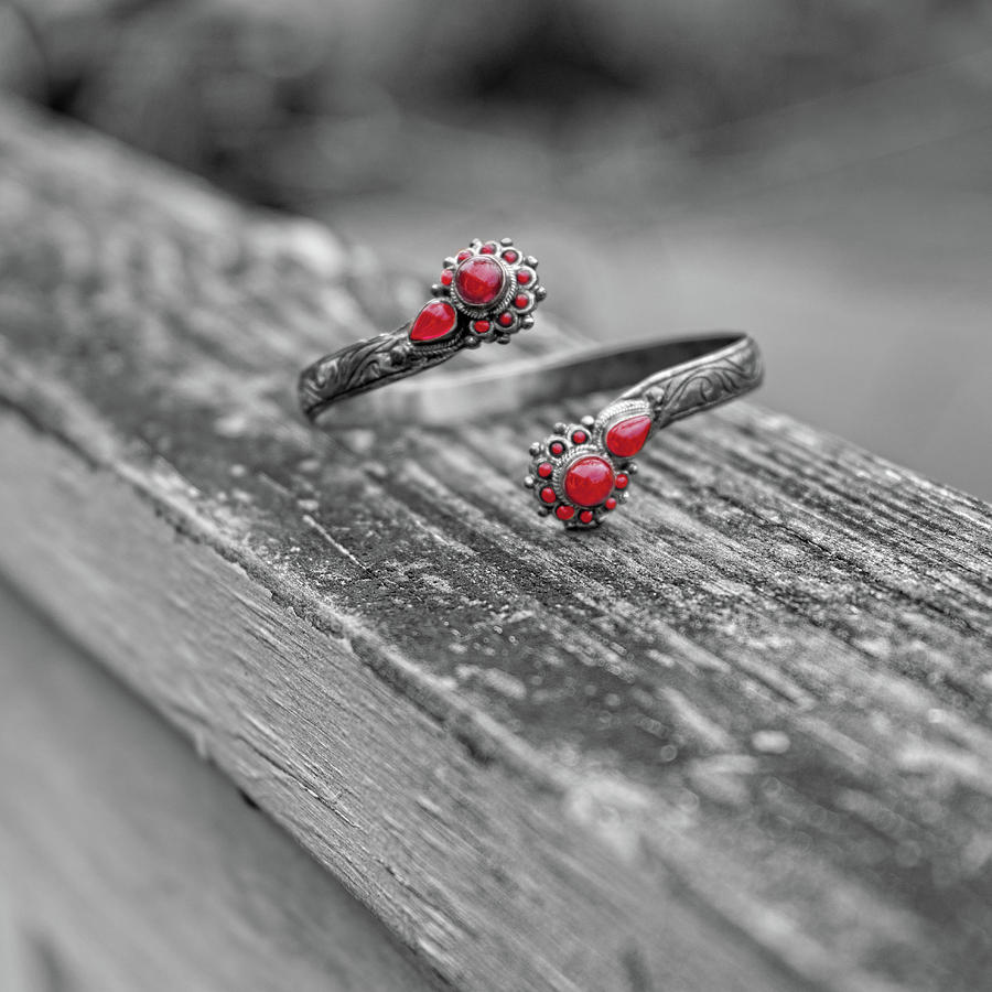 Bracelet Red by Sharon Popek Bracelet Red by Sharon Popek