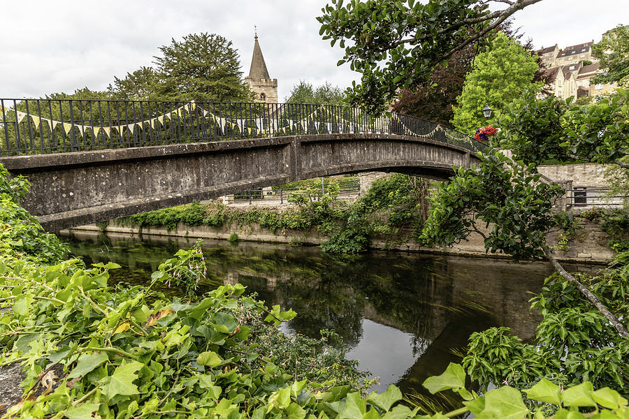 Bradford on Avon and Bridge  Photograph by John McGraw