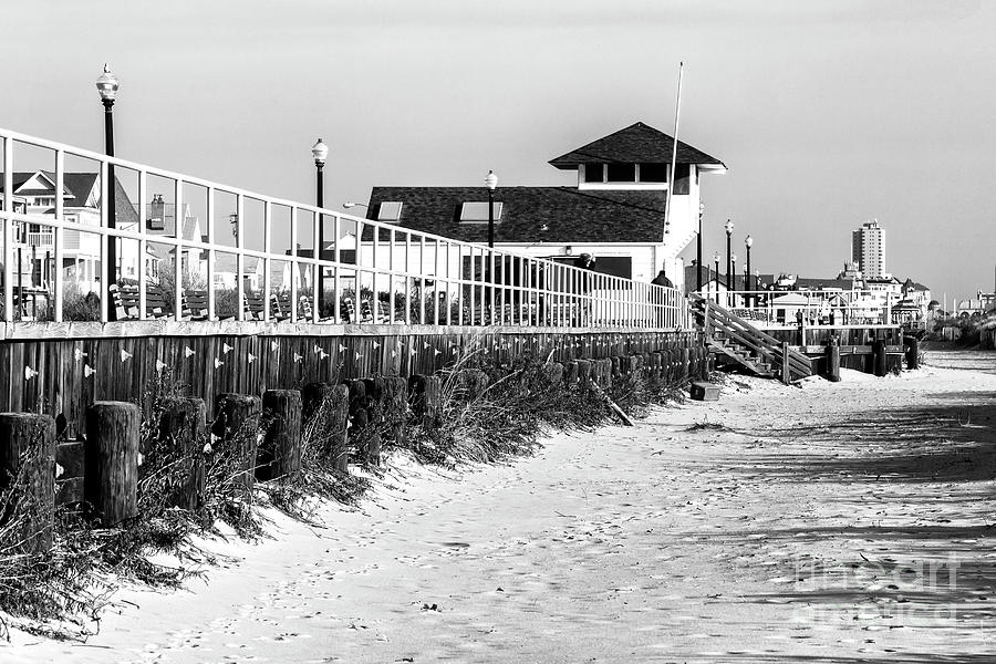 Bradley Beach Boardwalk New Jersey Photograph by John Rizzuto
