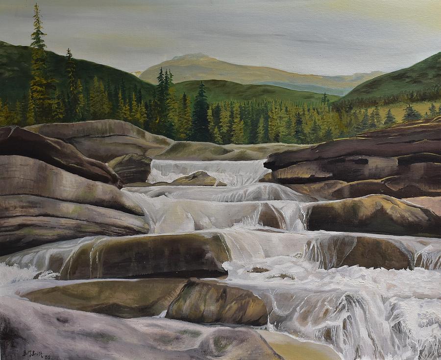 Bragg Creek Painting by Barbel Smith