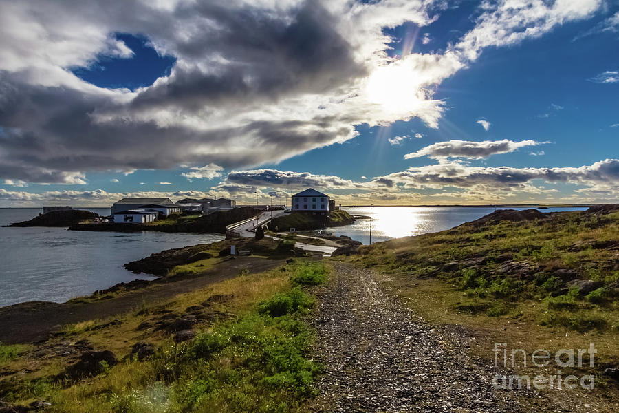 Brakarey island, Borgarnes, Iceland Photograph by Lyl Dil Creations