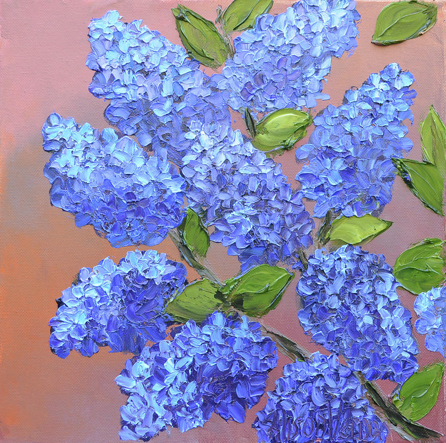 Branch Of Lilac Painting By Alison Vernon Fine Art America   Branch Of Lilac Alison Vernon 