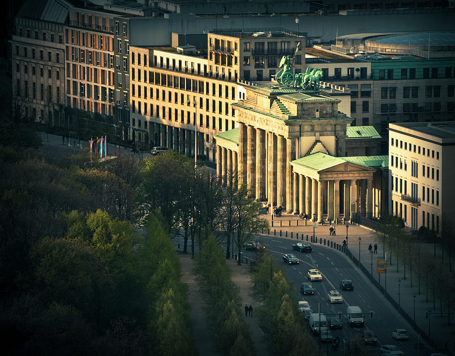 Brandenburg Gate Photograph by Spooh