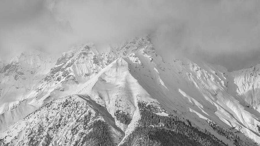 Mountain Photograph - Brandjoch by Walter Lackner