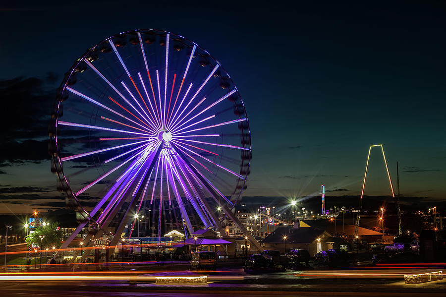 Branson Ferris Wheel Photograph By Joe Kopp - Pixels