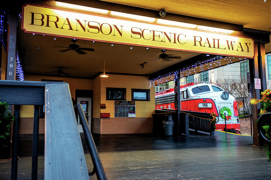 Branson Scenic Railway - Christmas Polar Express Photograph by Gregory Ballos