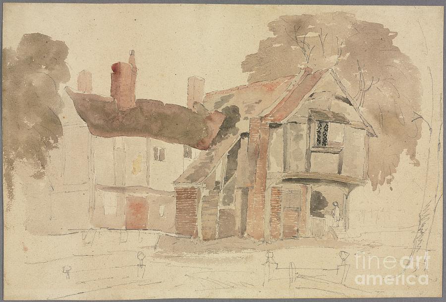Bray Church Yard Drawing by Heritage Images