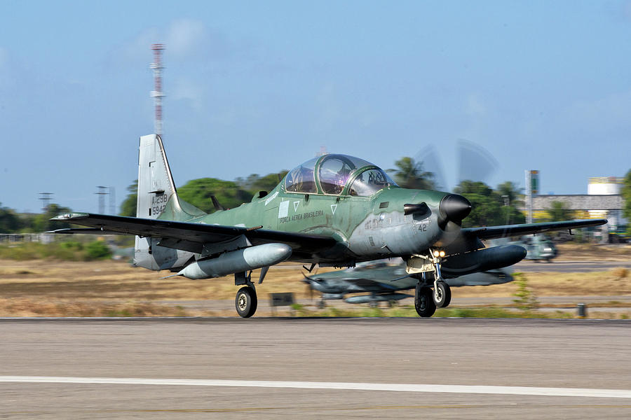 Brazilian Air Force Super Tucano Photograph By Giovanni Colla 