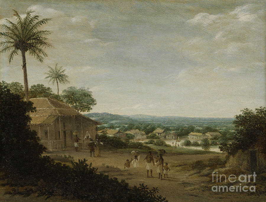 Brazilian Village Drawing by Heritage Images