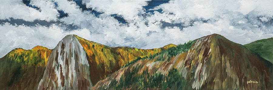 Mountain Painting - Brazos Afternoon by Patricia Gould