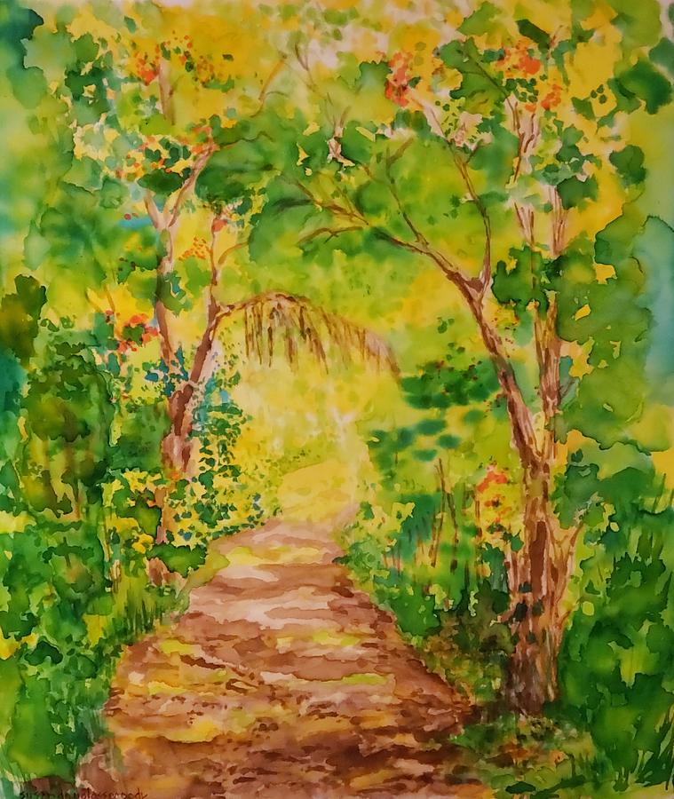 Brazos Bend State Park Painting by Susan Moody