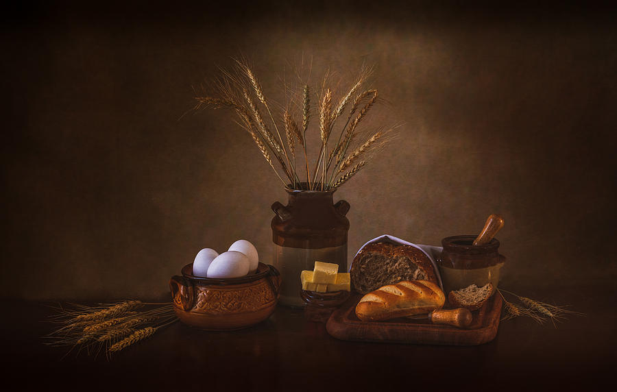 Bread Photograph - Bread by May G