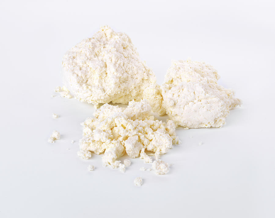 Breadcrumbs On A White Background Photograph by Ulrike Koeb