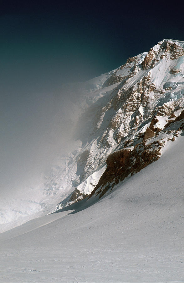 Breaking Free Of The Mist, West Ridge, Mount Hunter, Alaska - ALAS300 ...