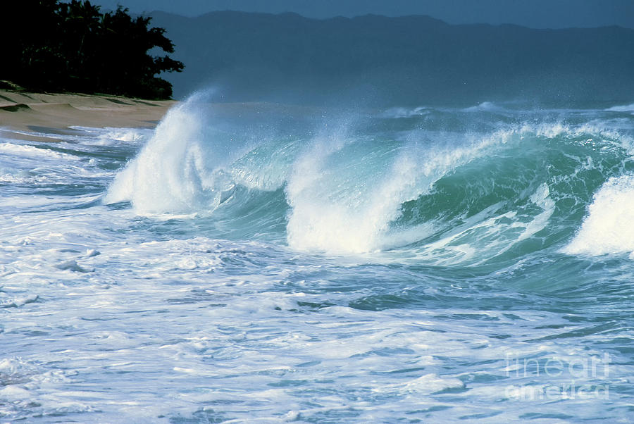 Breaking Wave North Shore Photograph by Thomas R Fletcher