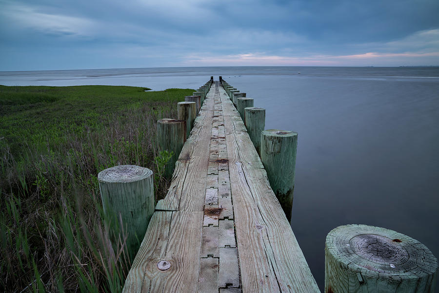 Breakwater at Harvey Beach in Old Saybrook Photograph by Kyle Lee
