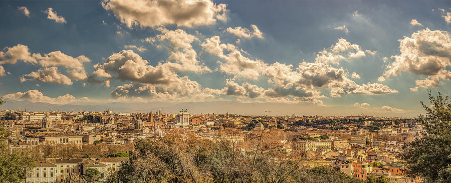 breathtaking cityscape of Rome Photograph by Vivida Photo PC